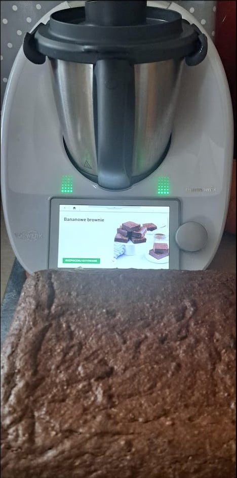 Bananowe brownie Thermomix