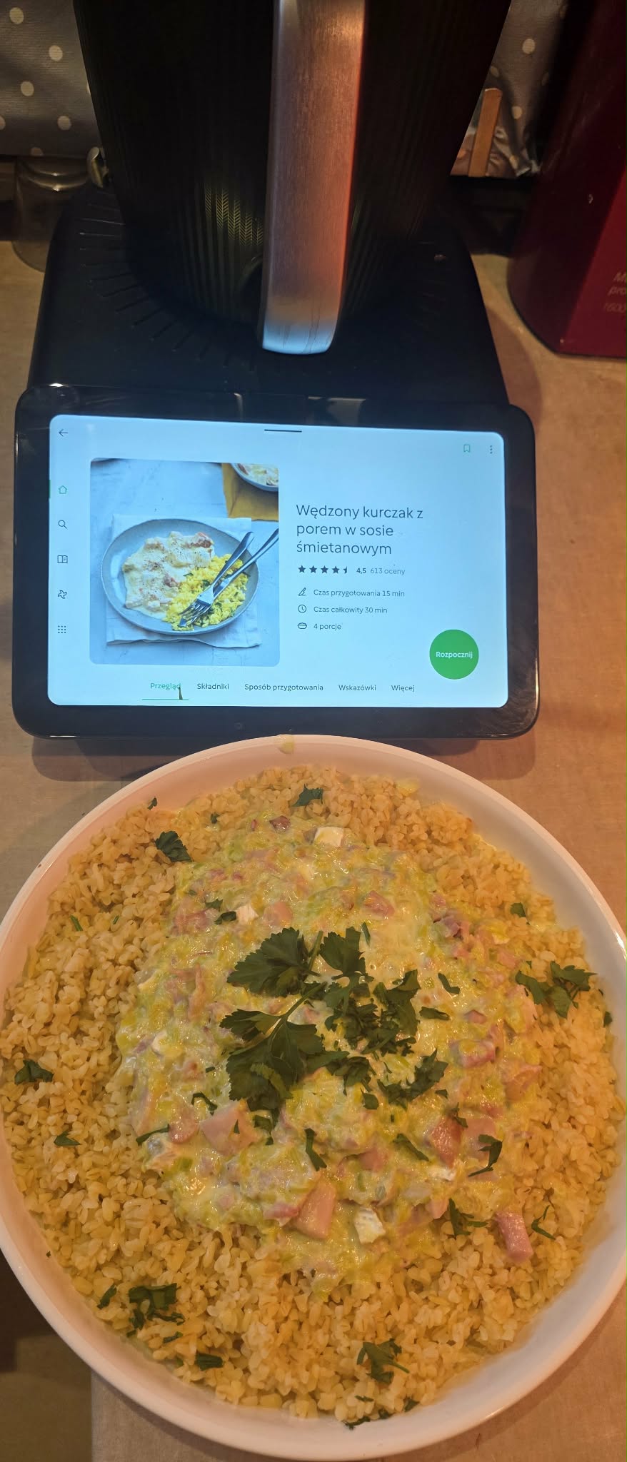 Por delikatny przepis Thermomix