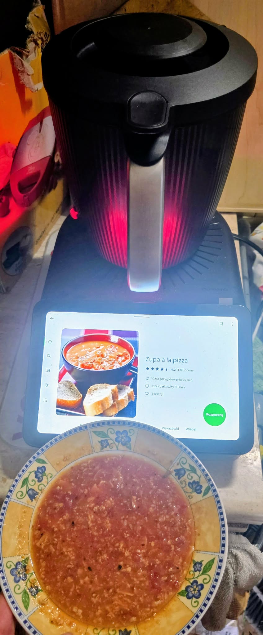 Zupa à la pizza Thermomix